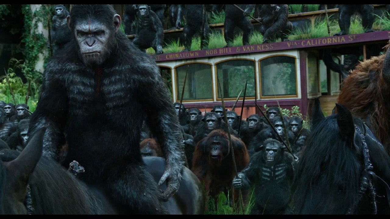 La Planète des Singes : L'Affrontement - Extrait 'Les singes ne veulent pas la guerre' [VOST|HD1080p]