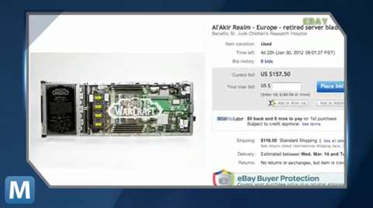 Claim Your Realm: Blizzard Sells Off World of Warcraft Server Blades for Charity