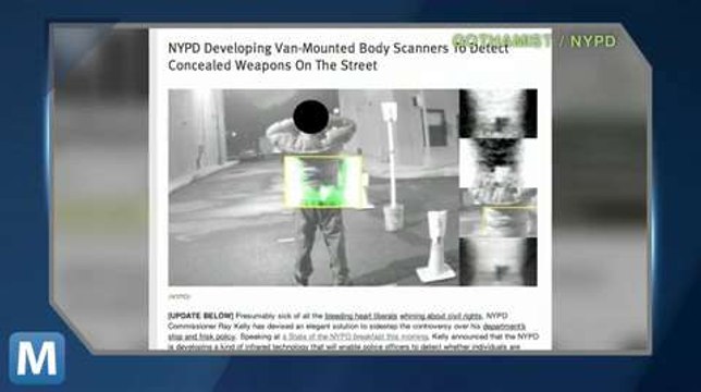 NYPD Working on Drive-by Weapon Scanners