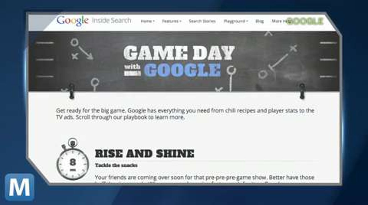 Watch, Talk and Search Super Bowl XLVI With Google