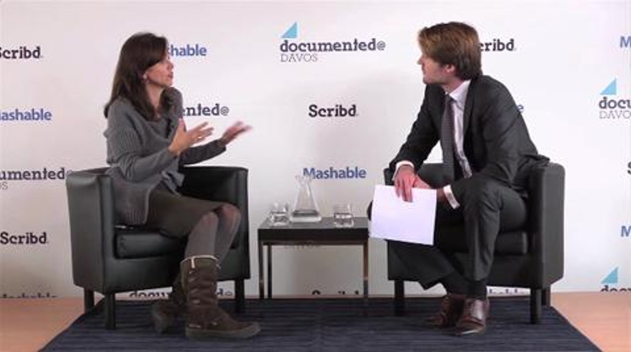 Beth Comstock at Davos