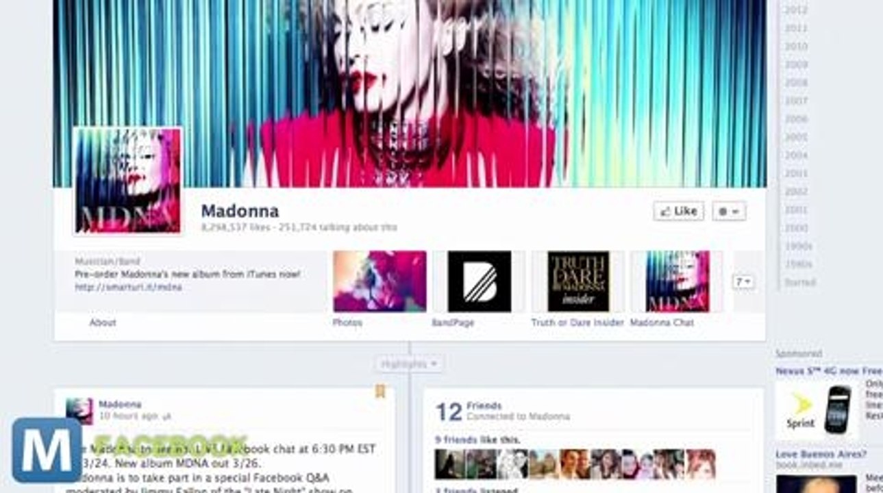Madonna Will Answer Fan Questions Live on Facebook, Hosted by Jimmy Fallon