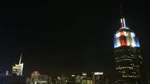 Empire State Building Election Night Time Lapse