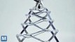 Modernize Christmas With a Collapsible Steel Tree
