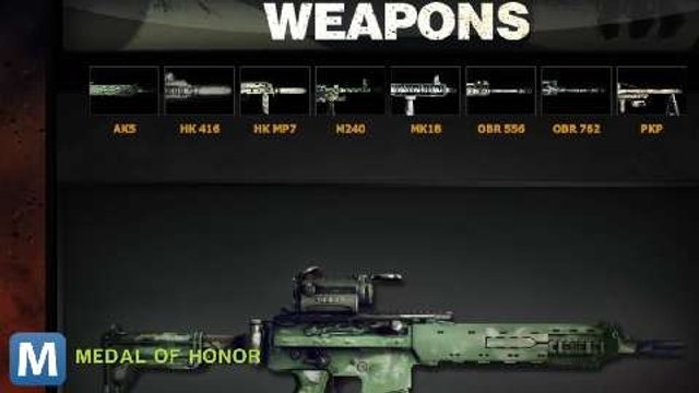 EA Removes Links to Purchase Guns on Medal of Honor Website