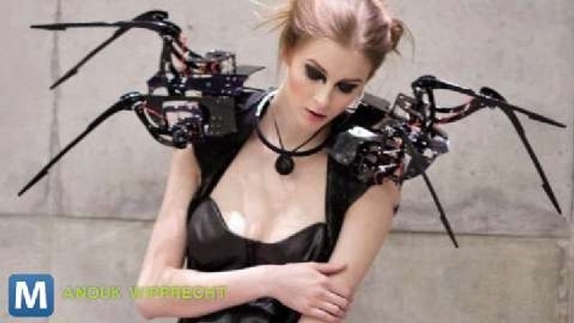 Robotic Spider Limbs Crawl from New Dress Design