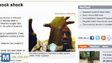 Tablet Thief Posts Picture of Himself to Victim’s Facebook Account