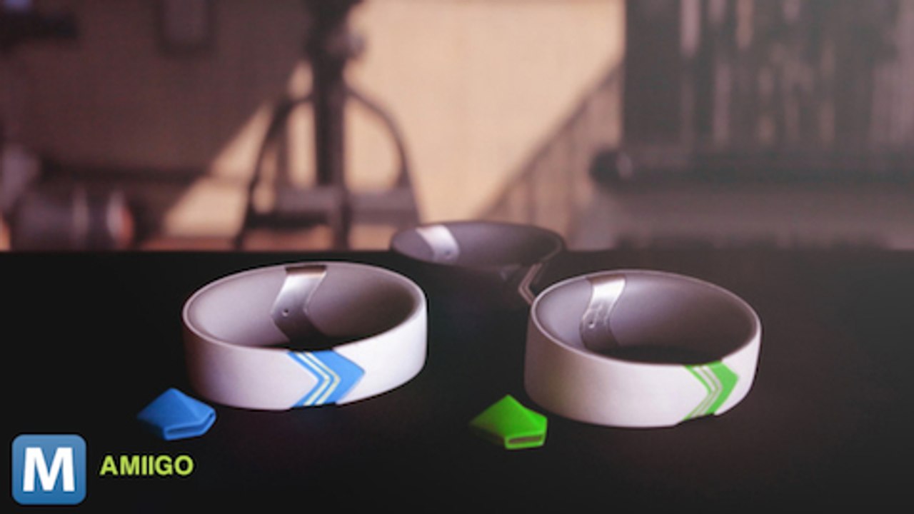 Amiigo Fitness Band Tracks Specific Exercises