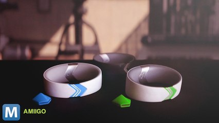 Amiigo Fitness Band Tracks Specific Exercises