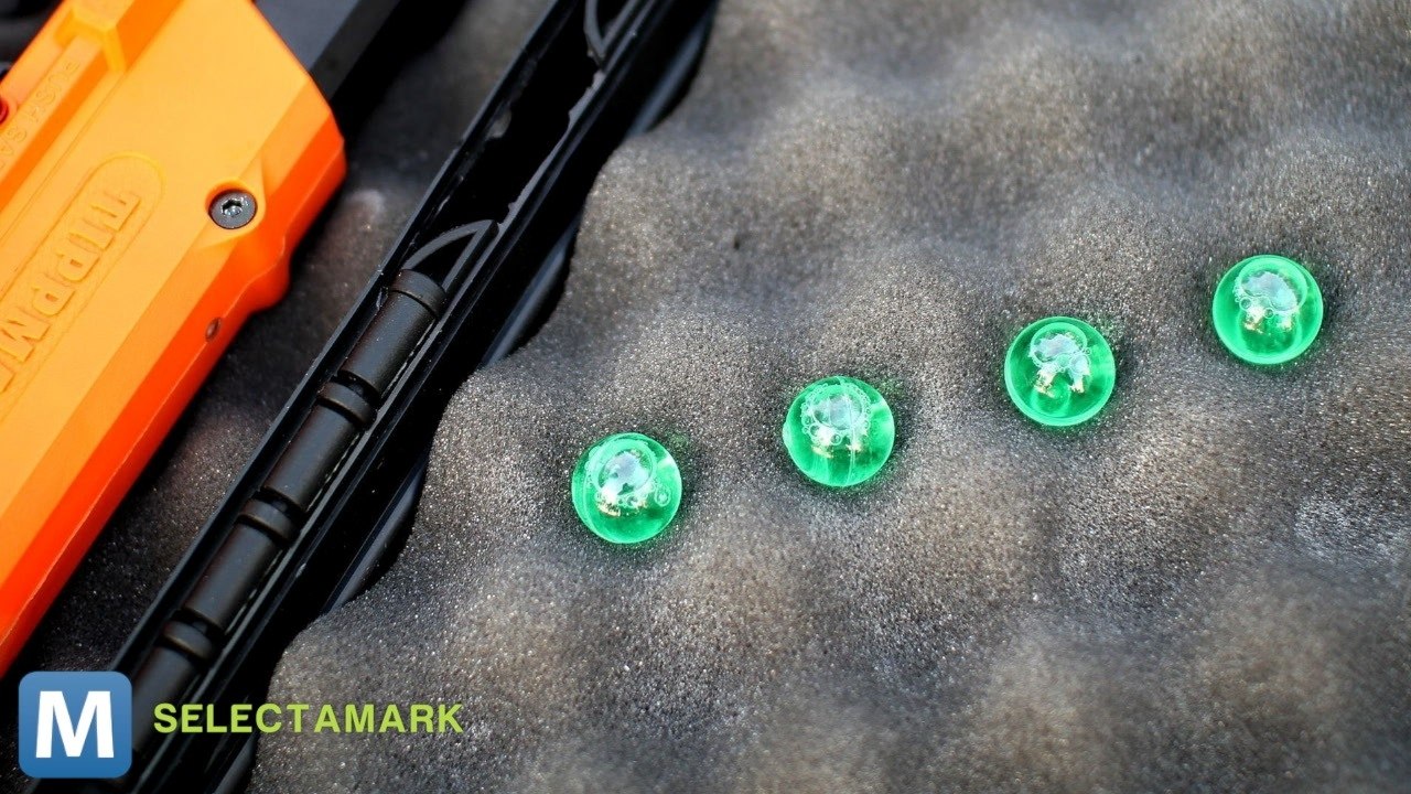 Gun Tags Suspected Criminals Using Paintballs Filled with DNA