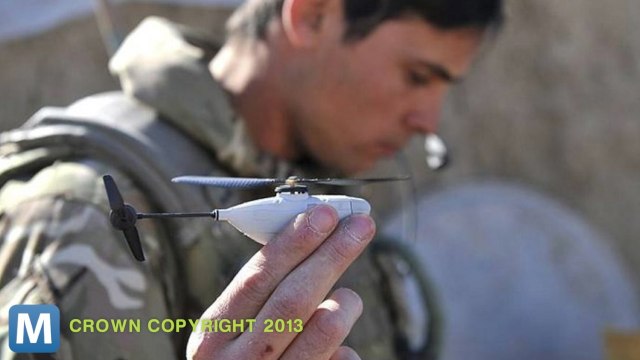 British Army Adds Mini Drone Helicopters to the Frontlines