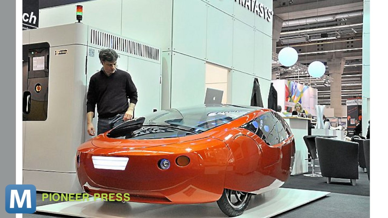 Hybrid Car Produced With 3D Printer