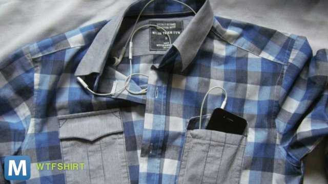 This Shirt is Specially Designed to Hold your Smartphone