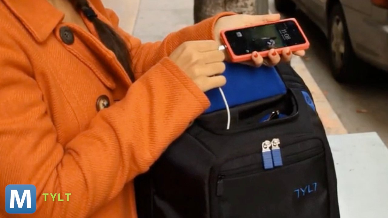 This Backpack Can Charge Three Devices at Once