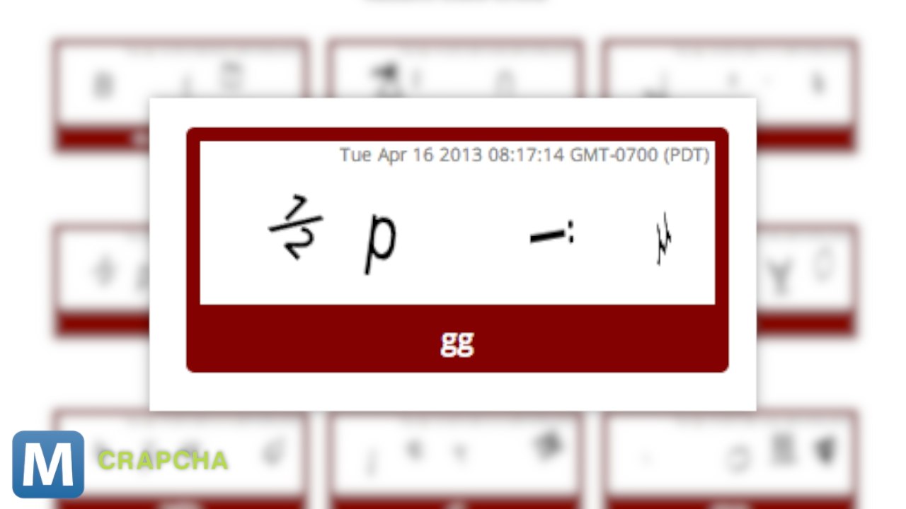 Prank Your Site’s Users with CRAPCHAs