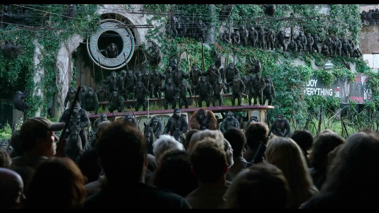 La Planète des Singes : L'Affrontement (2014) - Extrait "Les Singes ne veulent pas la Guerre" [VF-HD]