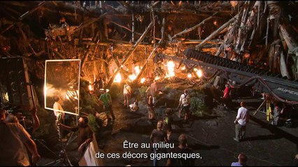 La Planète des Singes : L'Affrontement (2014) - Featurette "Les Décors Gigantesques" [VOST-HD]