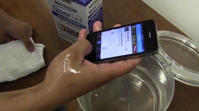 NeverWet Looks to Safeguard Smartphones