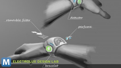 Wristband Purifies Air Around You