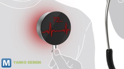 Stethoscope Concept Could Help Doctors Visualize Vital Signs