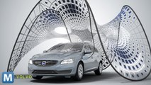 Volvo Unveils Futuristic, Canopy Charging Station