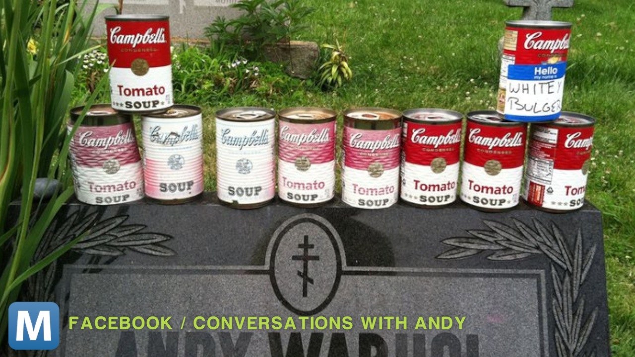Andy Warhol Grave Streamed Online for 85th Birthday
