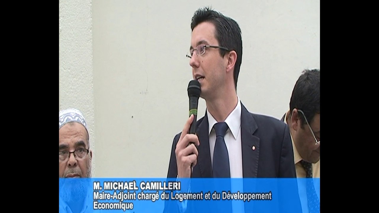 Mosquée ASSALAM d'Argenteuil. Mickael CAMILLERI adresse les voeux à la communauté musulmane