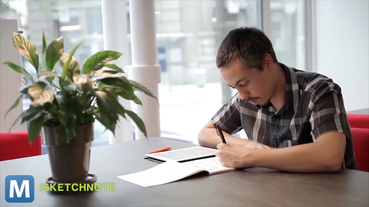 iSketchnote Transfers Your Doodles from Paper to iPad in Real Time