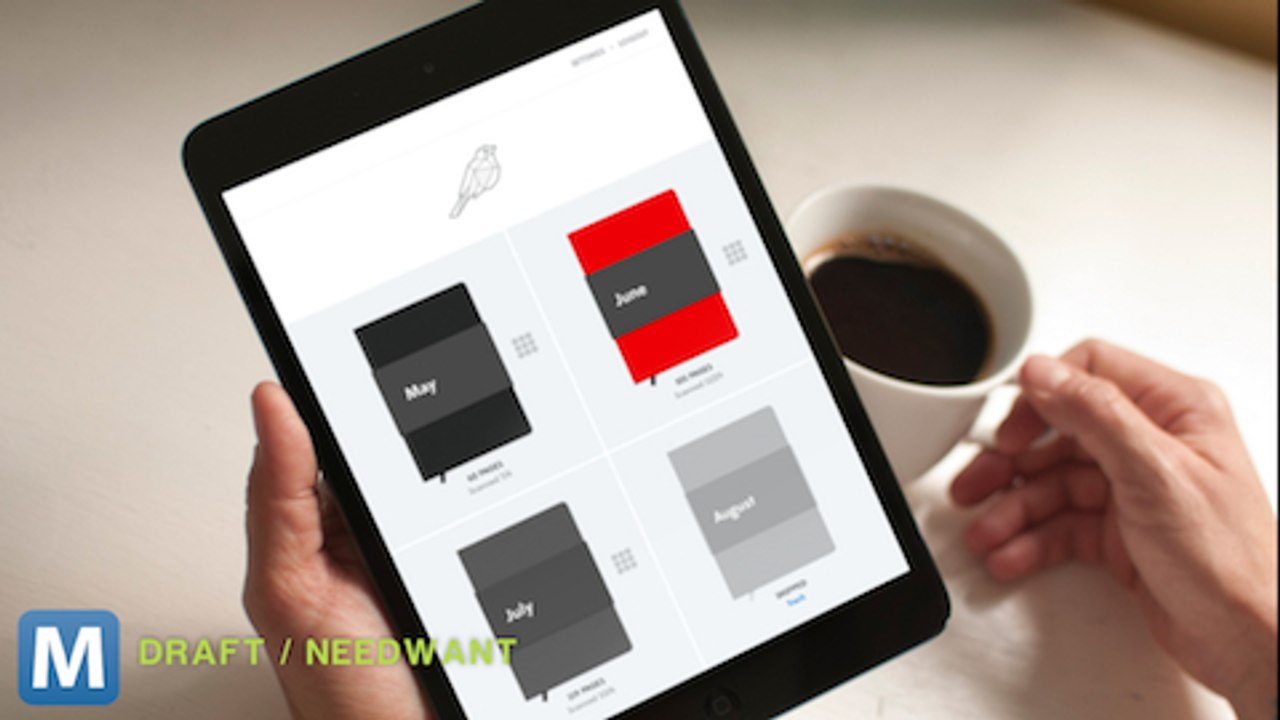 Kickstarter Notebook Syncs Your Thoughts to the Cloud