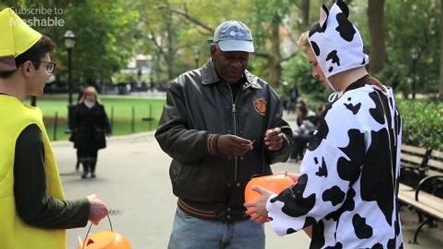 What Happens When Two Guys Go Trick-Or-Treating Too Early?