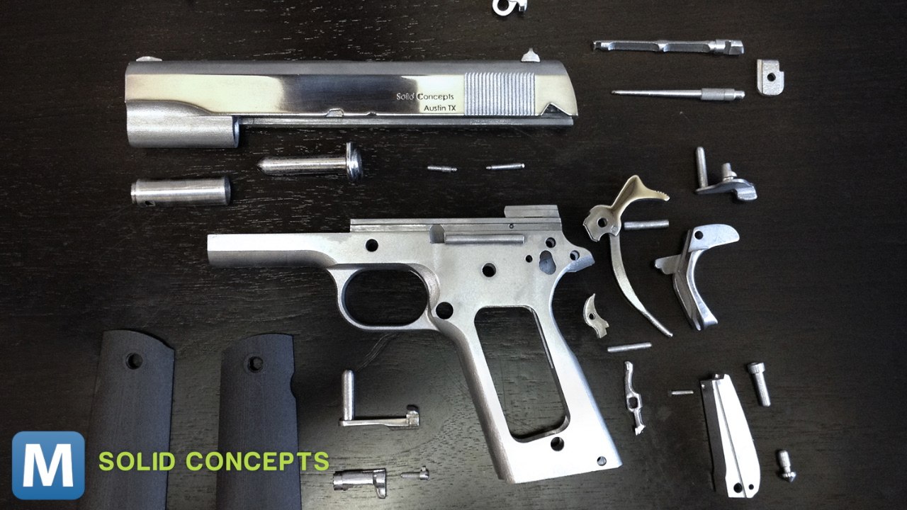 This 3D-printed Gun is Made Entirely of Metal