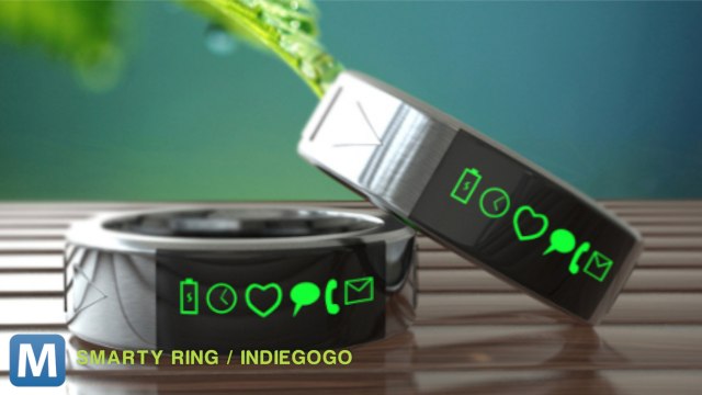 Smarty Ring Puts Smartphone Notifications at Your Fingertips