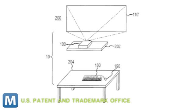Apple Awarded Patent for Computer Projection System with Wireless Charging