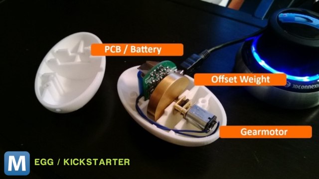 Battery-Operated “Egg” Kickstarter Helps Keep Kitty On His Toes
