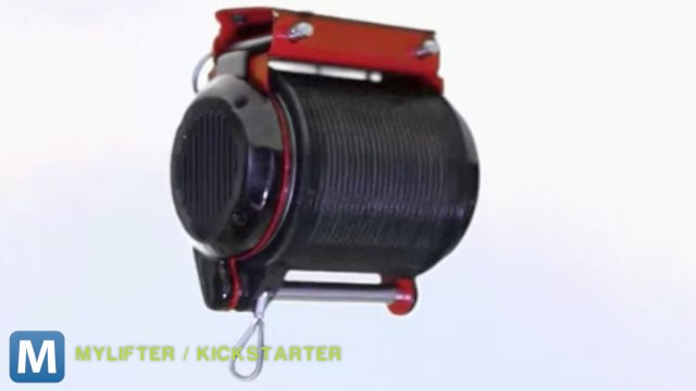 iPhone-Controlled Winches Store Heavy Loads With a tap