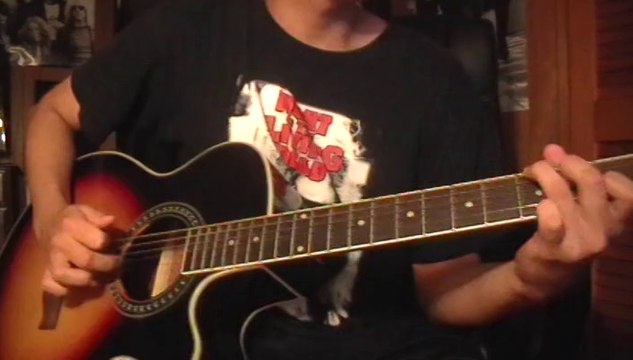 Babe I'm Gonna Leave You guitar cover