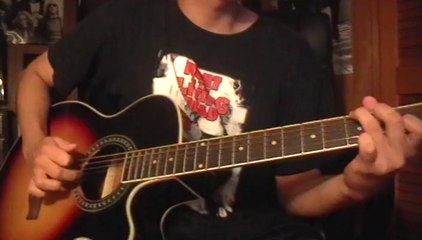 Babe I'm Gonna Leave You guitar cover