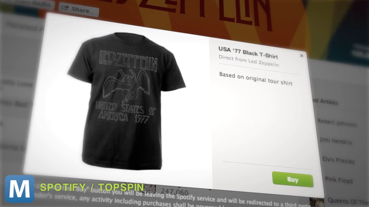 Spotify Merchandise Brief