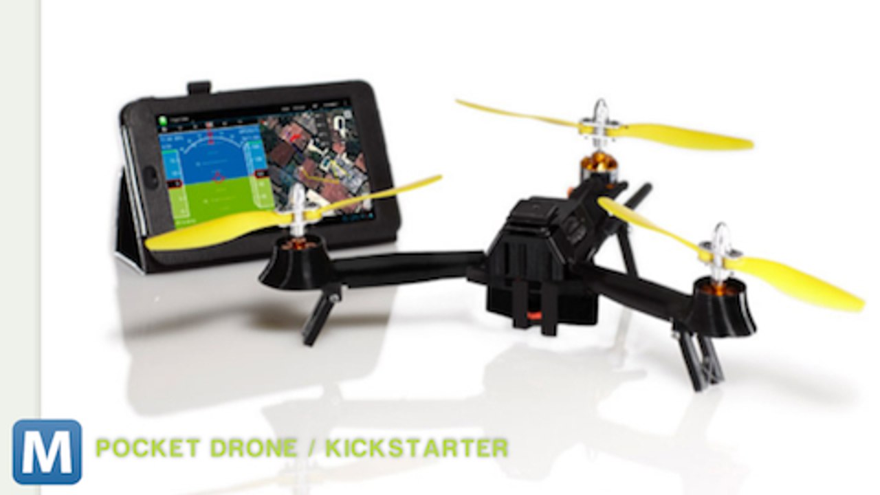 Pocket Drone is a Packable, Easy-to-Pilot Multicopter