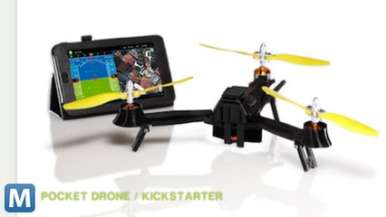 Pocket Drone is a Packable, Easy-to-Pilot Multicopter