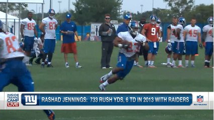 What can the Giants expect from Rashad Jennings?