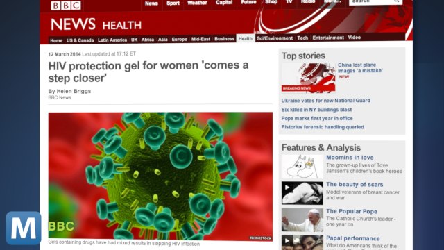 Researchers Create HIV Protection Gel And Other News You Need To Know Today