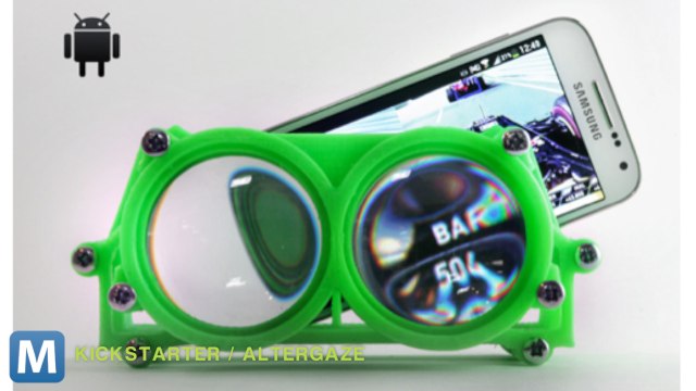 Altergaze Headset Brings VR to Smartphones