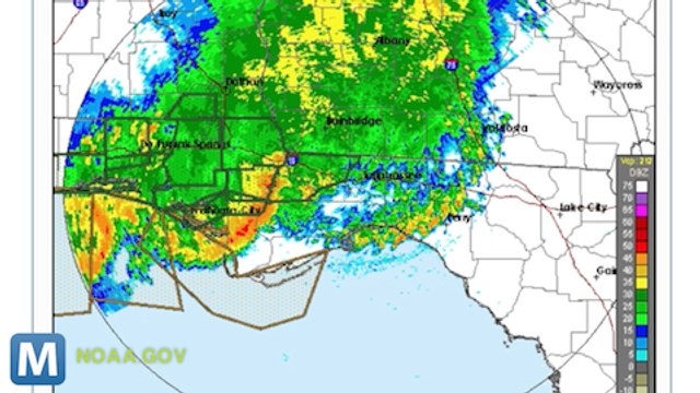 Severe Storms Rake Across Southeast U.S.