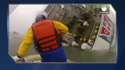 S. Korean President Condemns Actions of Ferry Captain as Four More Crewmembers are Taken into Custody