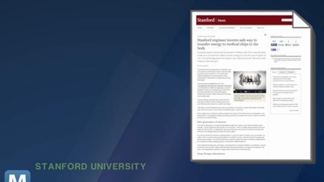 Wireless Charging Discovery To Lead To Smaller, More Effective Medical Implants