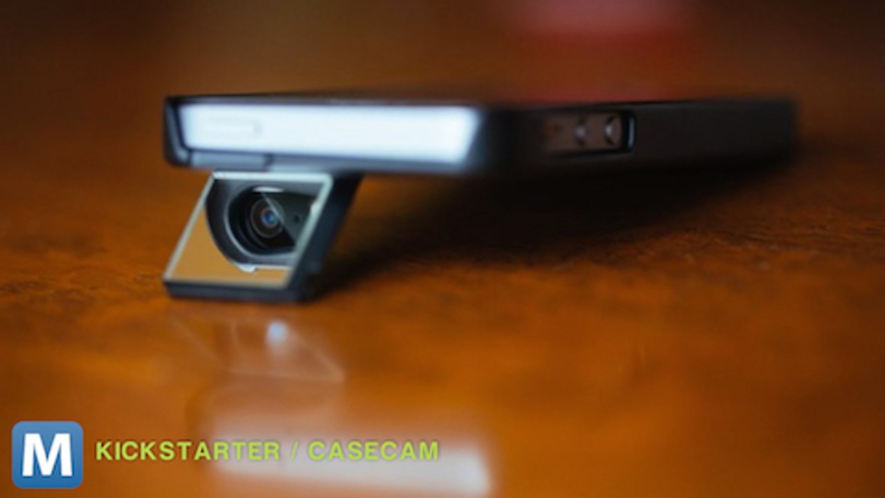 CaseCam Uses a Mirror for Hands-off Selfies