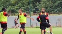 29/07/14 : ambiance détendue à l'entraînement