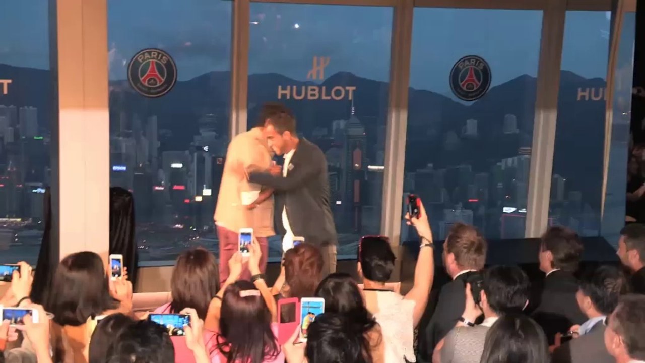 Francia - Lucas Moura y Marquinhos, modelos por un día