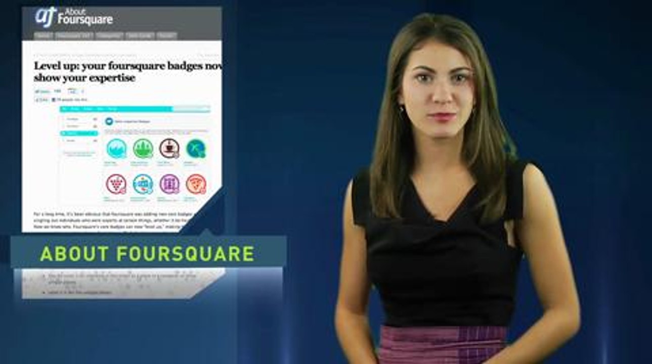 Foursquare Badges Now Level Up